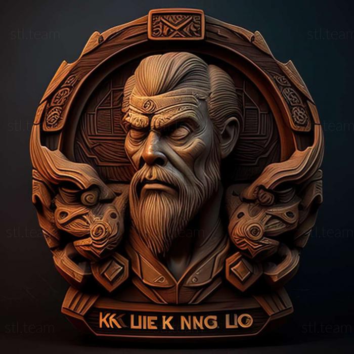3D model Kings of Kung Fu game (STL)